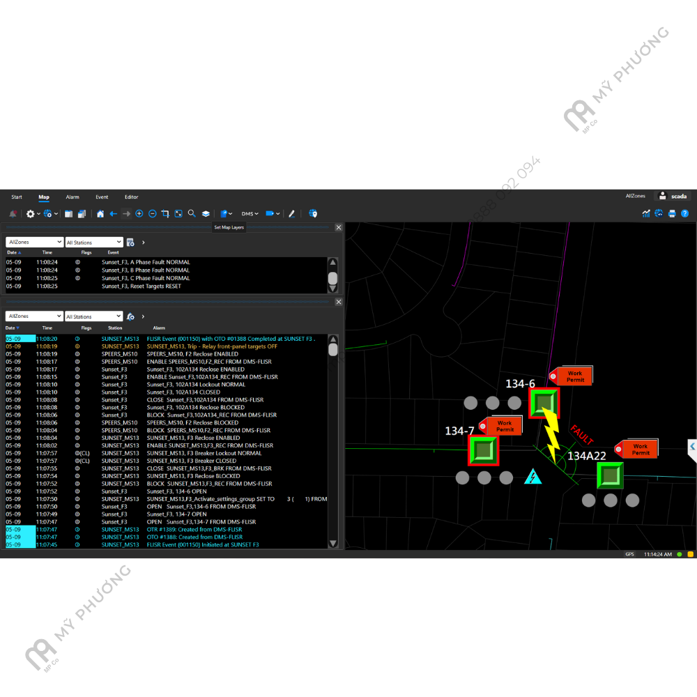 SurvalentONE - DMS | Giải Pháp Công Nghệ | Trung Tâm Điều Khiển ADMS | Mỹ Phương