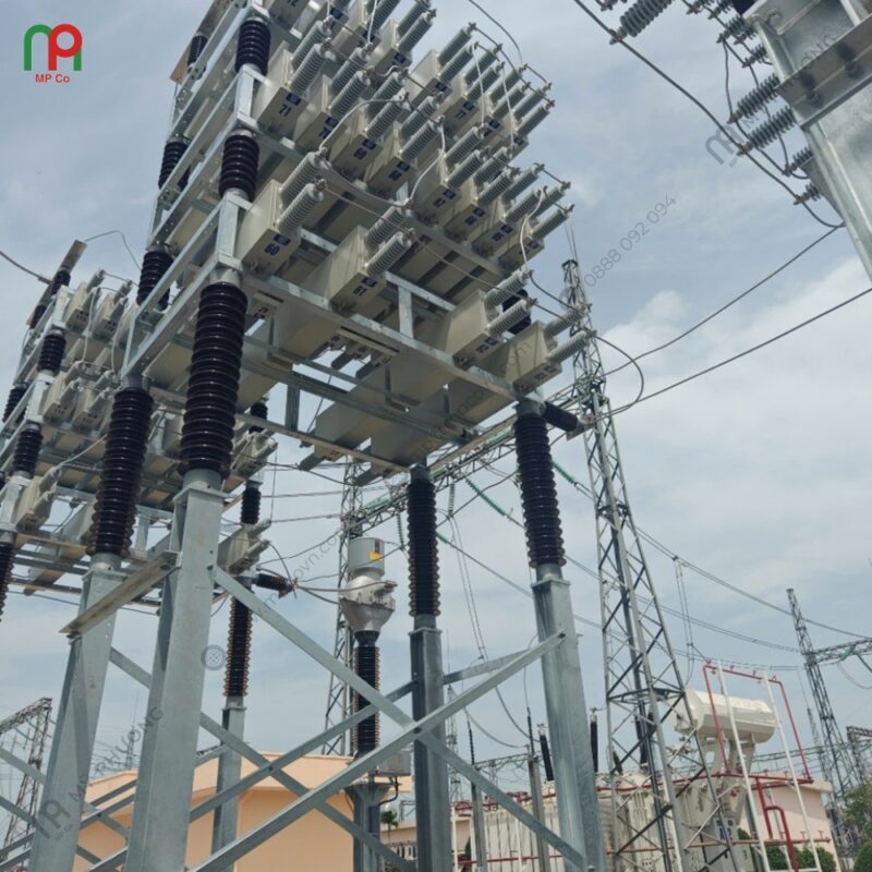 Dự Án Đóng Điện Giàn Tụ Bù 110KV, 50MVAR Tại Trạm Biến Áp 220KV Ba Chè | Mỹ Phương