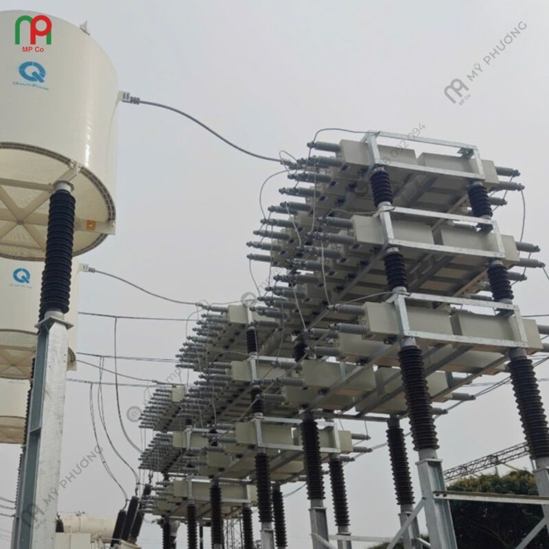 Dự Án Đóng Điện Giàn Tụ Bù 110KV, 50MVAR Tại Trạm Biến Áp 220KV Ninh Bình | Mỹ Phương