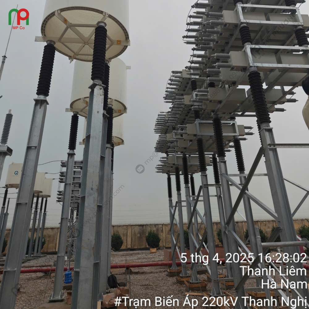 Dự Án Đóng Điện Giàn Tụ Bù 110KV, 50MVAR Tại Trạm Biến Áp 220KV Thanh Nghị | Mỹ Phương 01 Dự Án Đóng Điện Giàn Tụ Bù 110KV, 50MVAR Tại Trạm Biến Áp 220KV Thanh Nghị | Mỹ Phương 01
