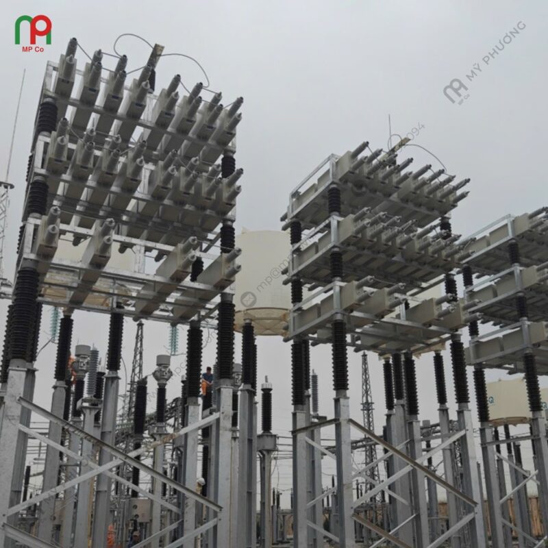 Dự Án Đóng Điện Giàn Tụ Bù 110KV, 50MVAR Tại Trạm Biến Áp 220KV Thanh Nghị | Mỹ Phương