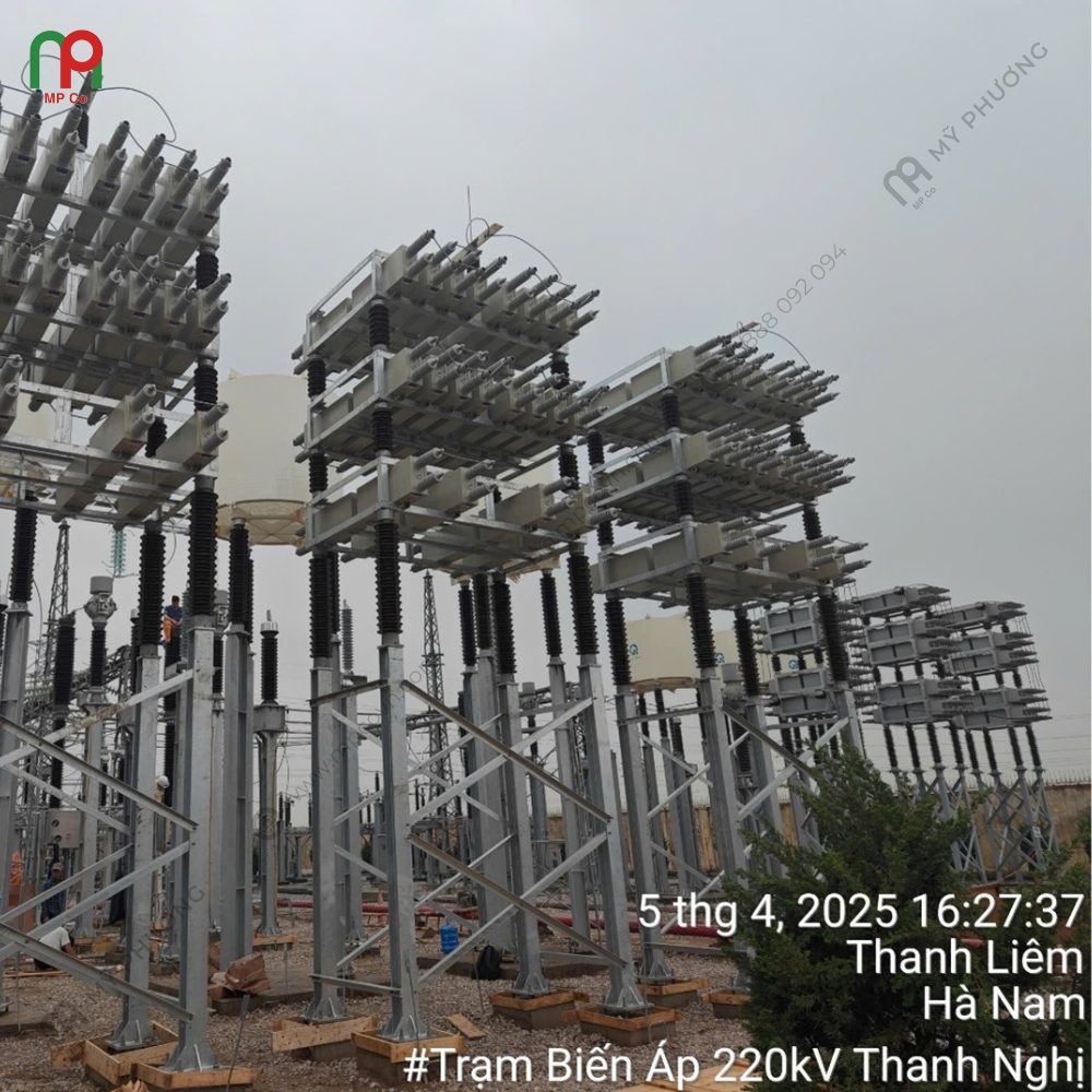 Dự Án Đóng Điện Giàn Tụ Bù 110KV, 50MVAR Tại Trạm Biến Áp 220KV Thanh Nghị | Mỹ Phương Dự Án Đóng Điện Giàn Tụ Bù 110KV, 50MVAR Tại Trạm Biến Áp 220KV Thanh Nghị | Mỹ Phương