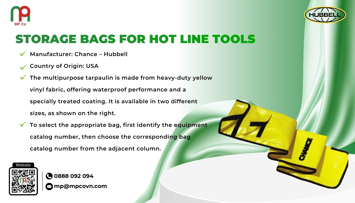 <em>Impressive Technical Specifications of Storage Bags for Hot Line Tools </em>