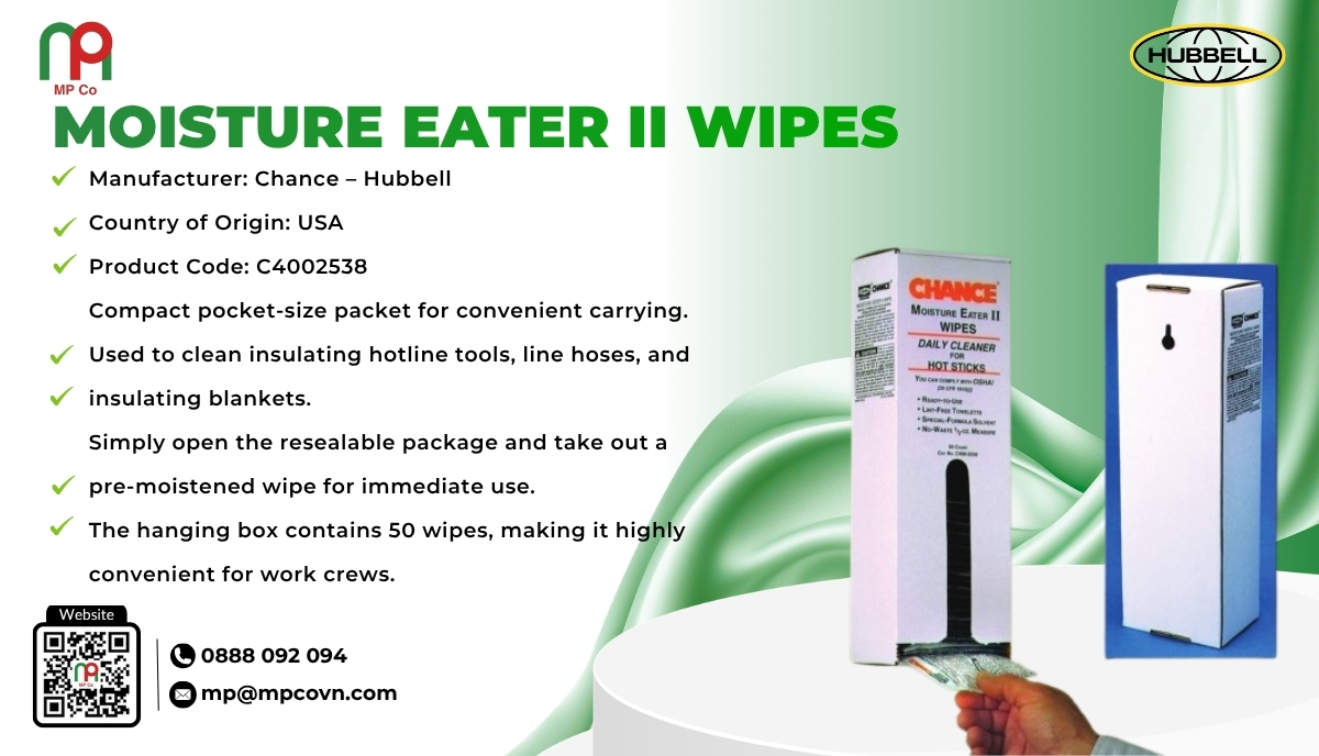 <em>Impressive Technical Specifications of Moisture Eater II Wipes</em>