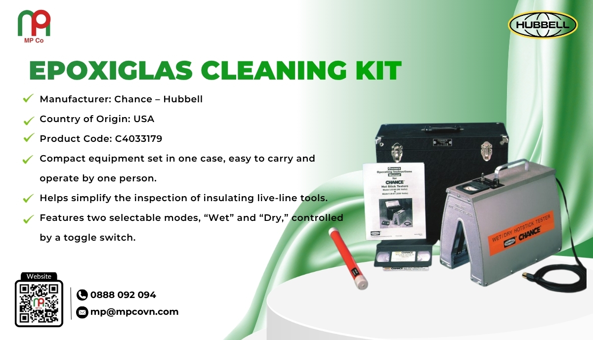 <em>Impressive Technical Specifications of the Epoxiglas Cleaning Kit </em>