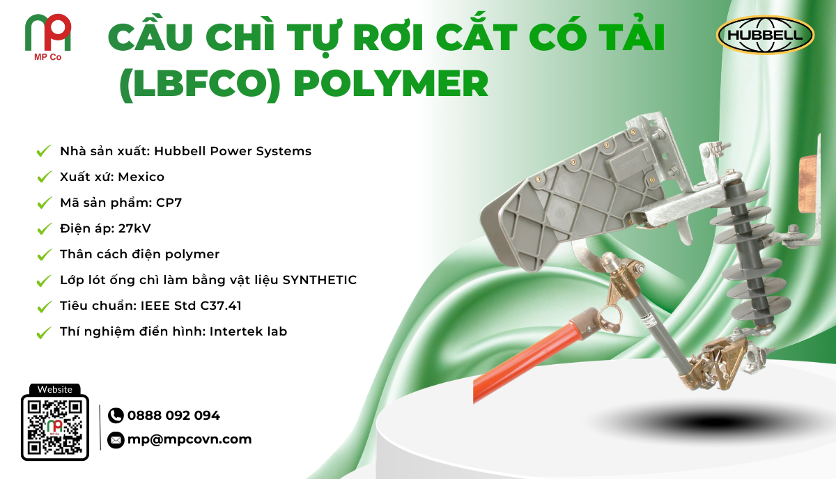 Thông Số Kỹ Thuật Ấn Tượng Của Cầu Chì Tự Rơi Cắt Có Tải