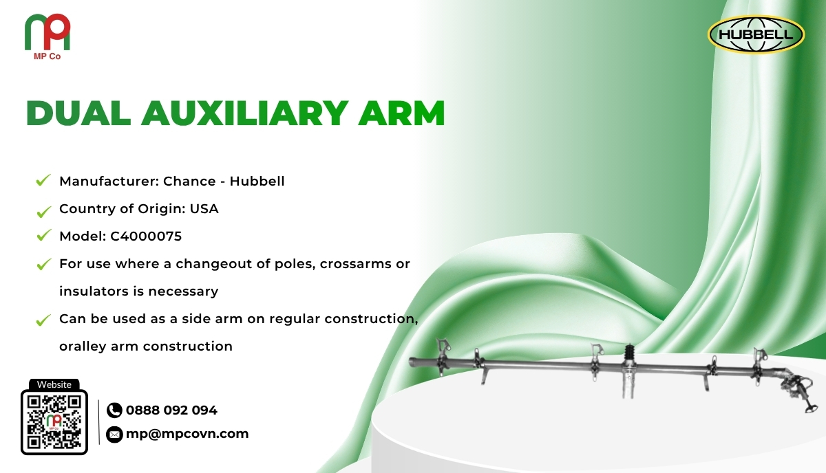 <em>Impressive Technical Specifications of the Dual Auxiliary Arm </em>