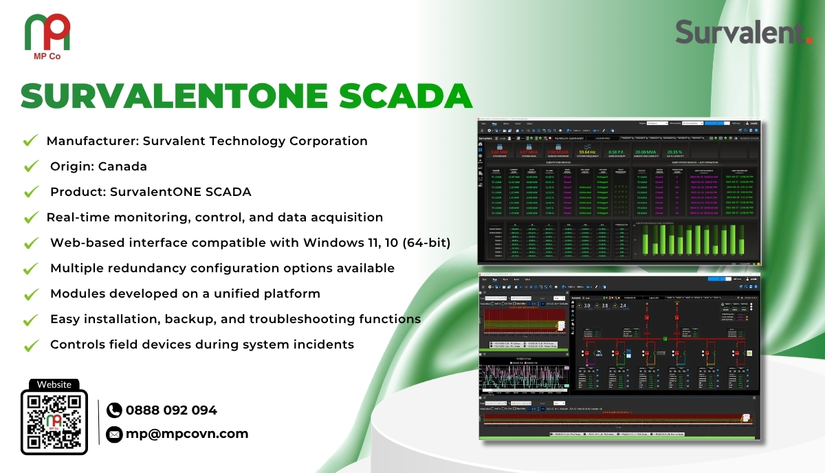 SurvalentONE SCADA is a leading real-time monitoring, control, and data acquisition solution, helping electric utilities and industrial companies enhance operational efficiency and power system management.
