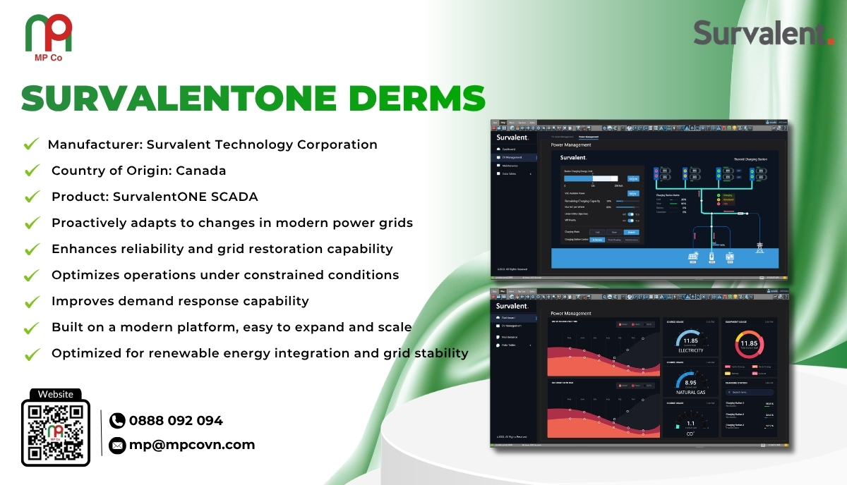 SurvalentONE DERMS provides a comprehensive solution to optimize the performance of distributed energy resources (DER) and integrates seamlessly with ADMS, creating a smart, flexible, and efficient grid operation system.