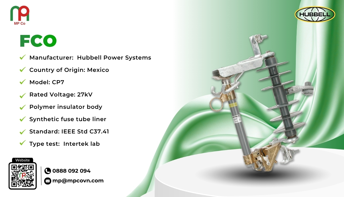 Impressive Technical Specifications of the Drop-out Fuse Cutout