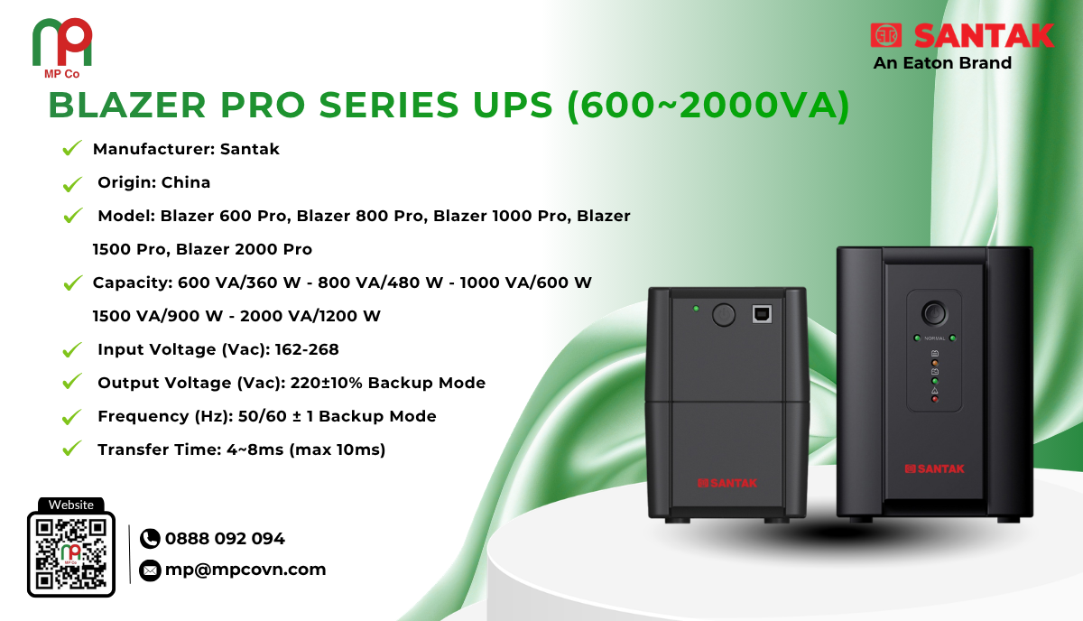 Blazer Pro series UPS (600~2000VA)