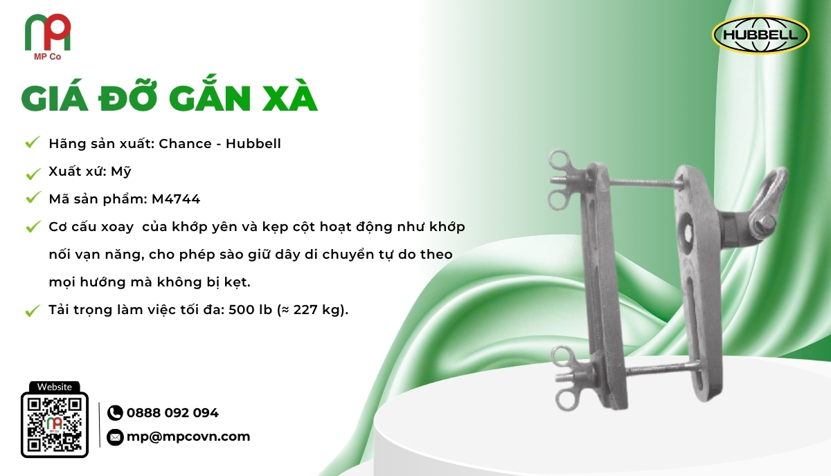 Thông số kỹ thuật ấn tượng của Giá đỡ gắn xà 