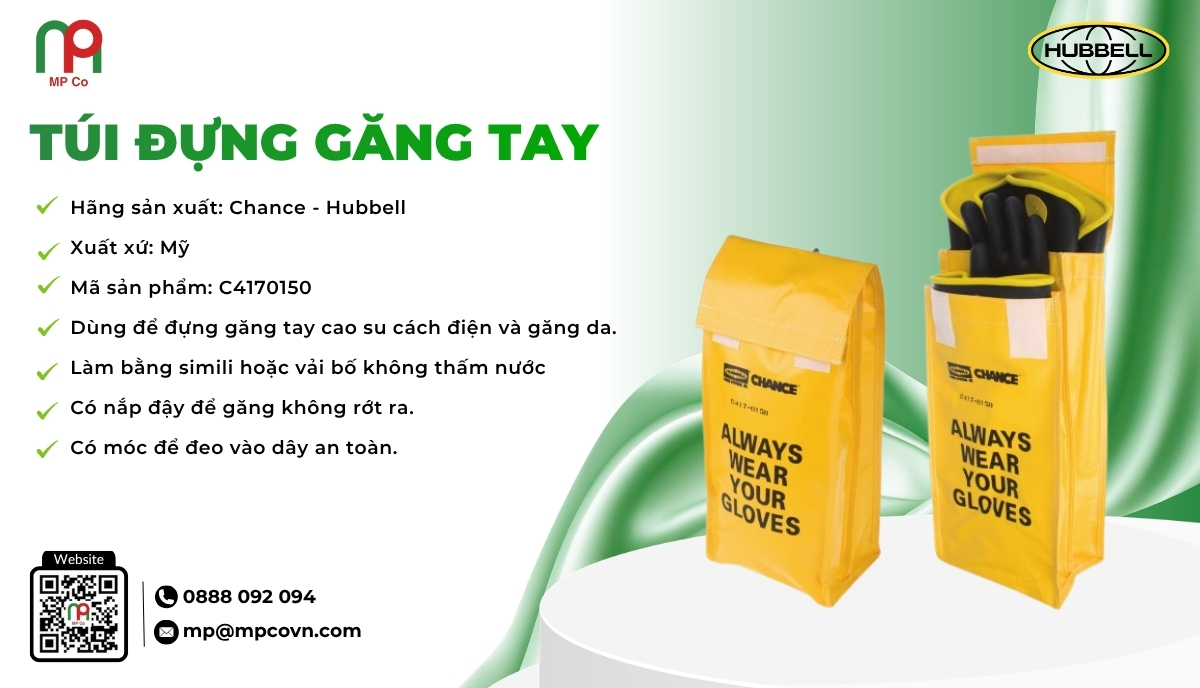 <em>Thông số kỹ thuật ấn tượng của Túi đụng găng tay</em>
