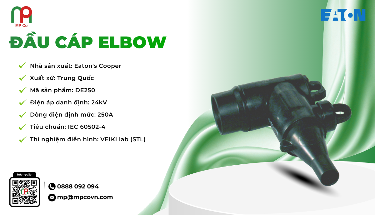 Thông số kỹ thuật ấn tượng của đầu cáp Elbow 