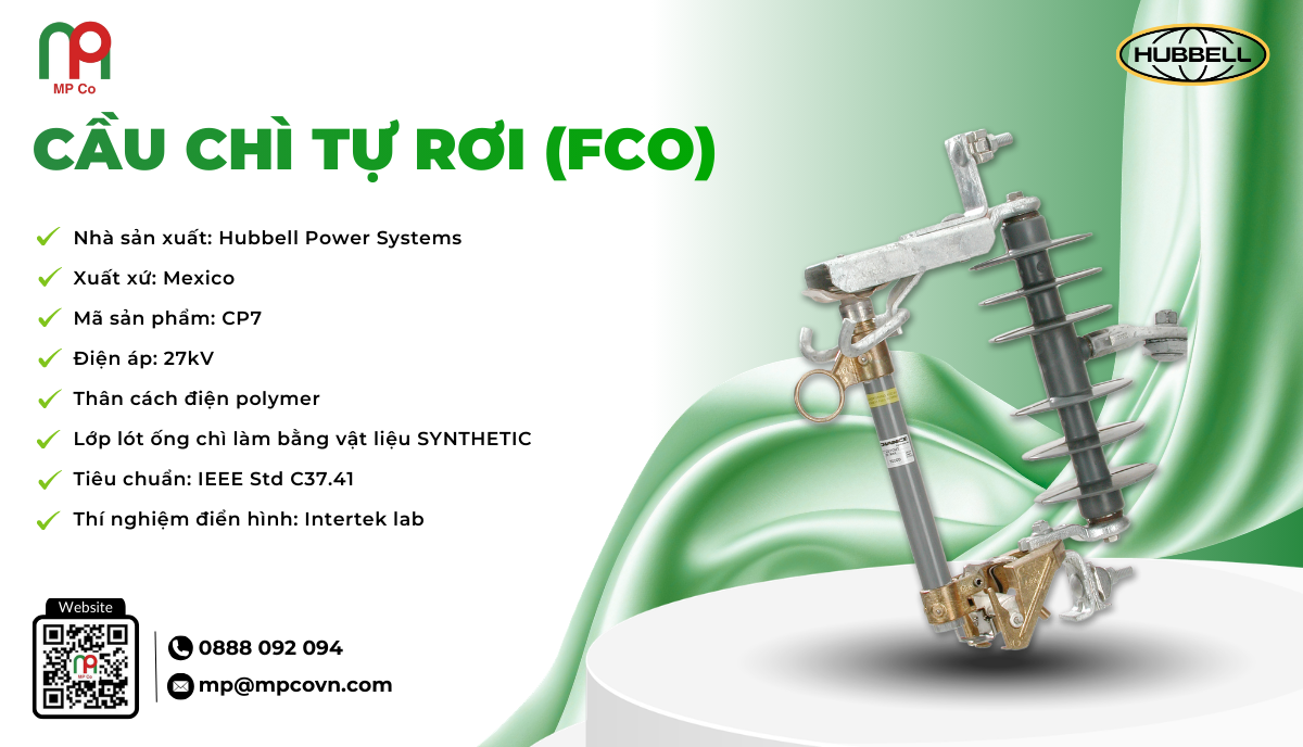 Thông Số Kỹ Thuật Ấn Tượng Của Cầu Chì Tự Rơi