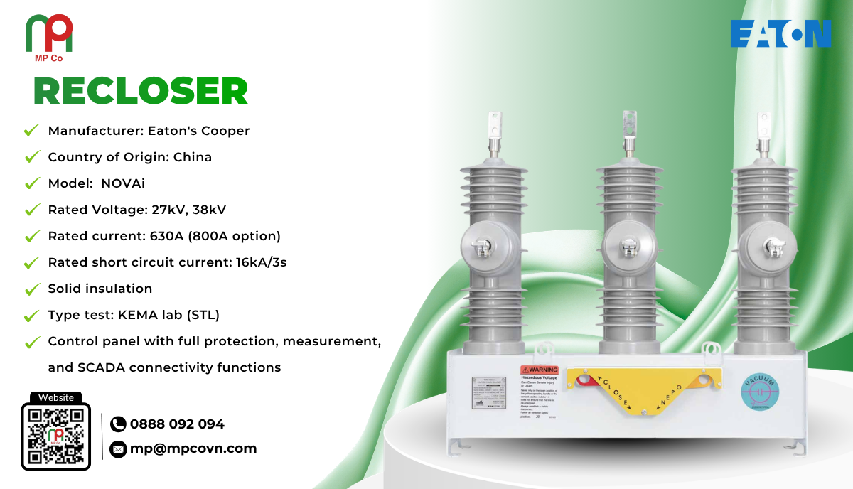 Outstanding Technical Specifications of the Recloser