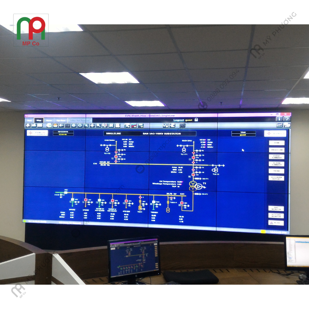 Xây dựng Trung tâm Điều khiển trạm 110 kV không người trực tại Điện Lực Khánh Hòa