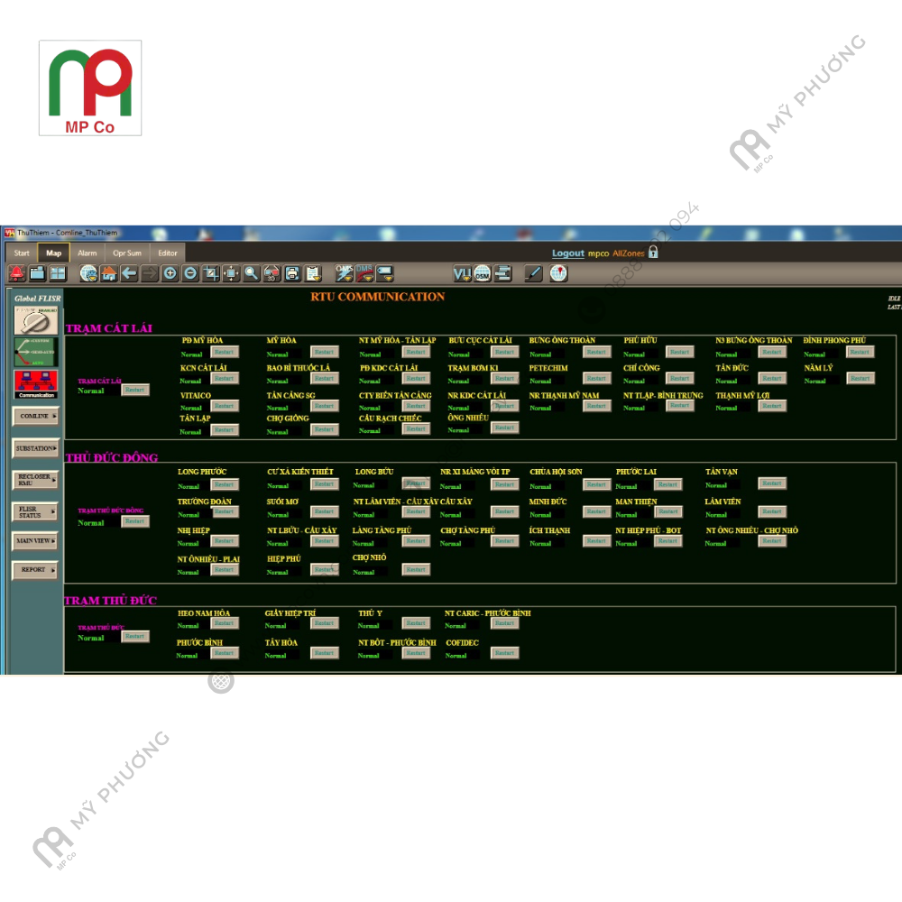 Mở rộng hệ thống tự động hóa lưới điện phân phối (FLISR) tại Điện Lực Tân Thuận