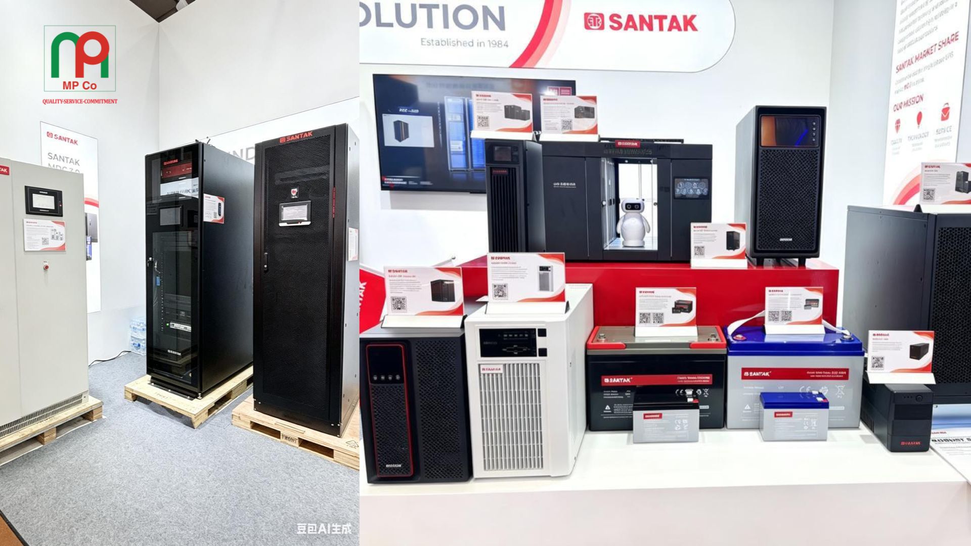 Hình ảnh gian hàng của Santak tại triển lãm Canton Fair 2026