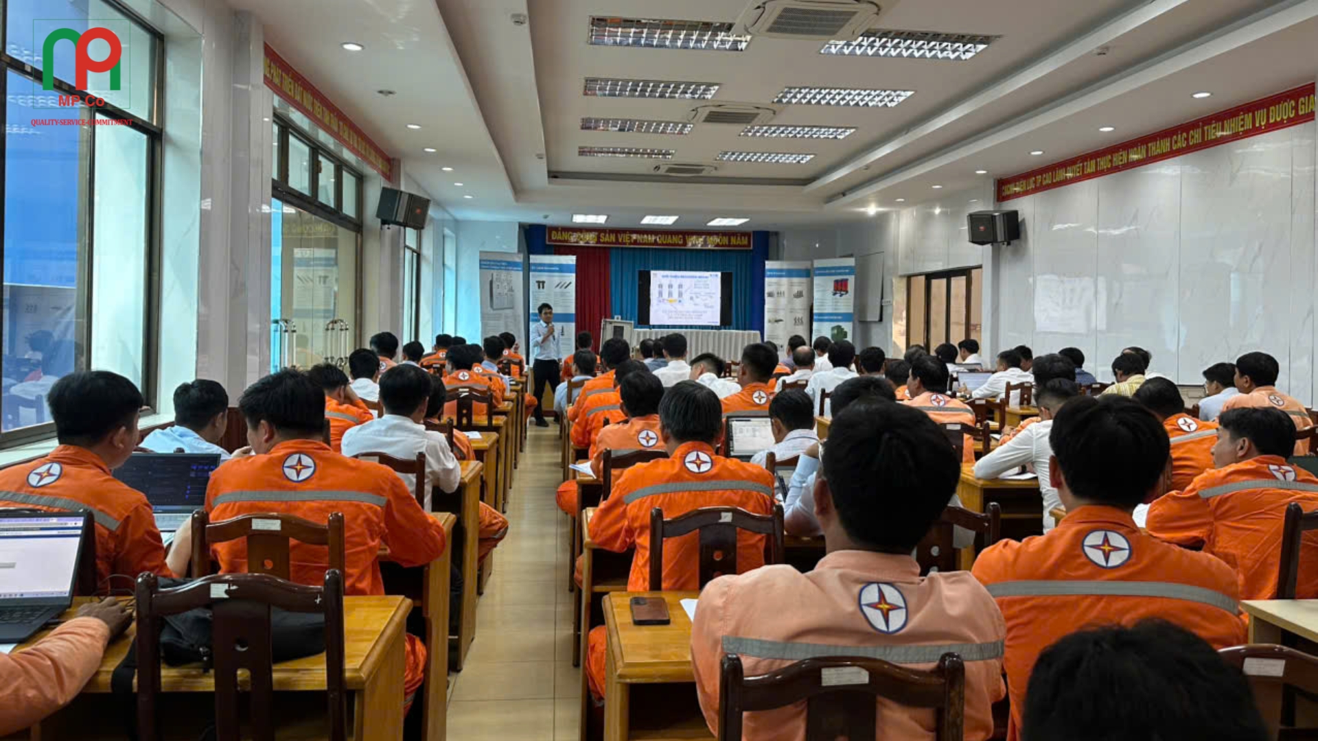 Toàn cảnh buổi đào tạo do Công ty Mỹ Phương tổ chức tại Đồng Tháp