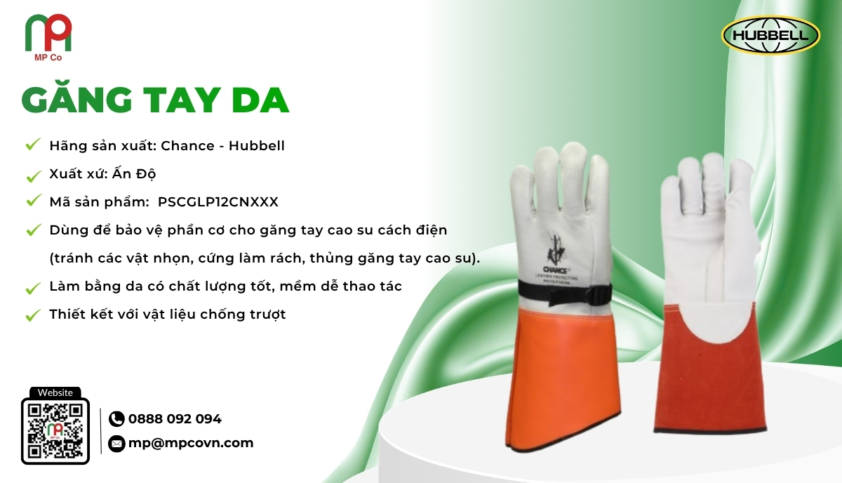 <em>Thông số kỹ thuật ấn tượng của Găng tay da</em>