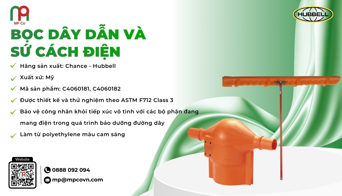 <em>Thông số kỹ thuật ấn tượng của Bọc dây dẫn và sứ cách điện</em>