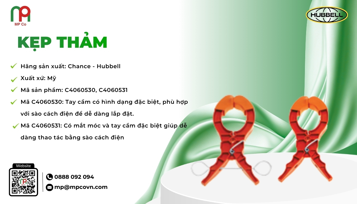 <em>Thông số kỹ thuật ấn tượng của Kẹp thảm</em>