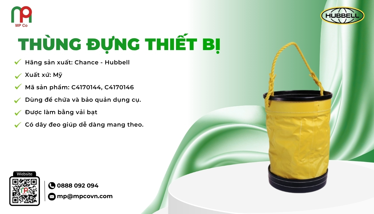 <em>Thông số kỹ thuật ấn tượng của Thùng đựng thiết bị </em>
