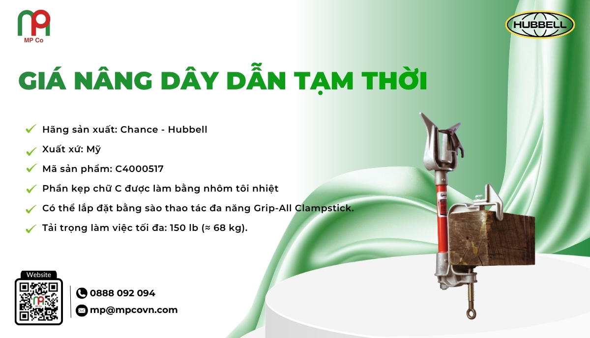 <em>Thông số kỹ thuật ấn tượng của Khóa giữ dây thừng </em>