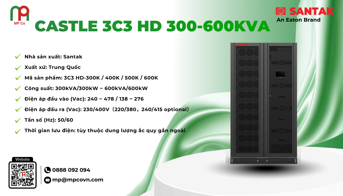 UPS Santak 3C3 HD 300-600kVA