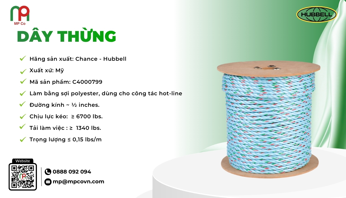<em>Thông số kỹ thuật ấn tượng của Dây thừng</em>